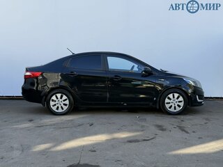 2012 Kia Rio 4-speed III, чёрный, 750000 рублей, вид 4