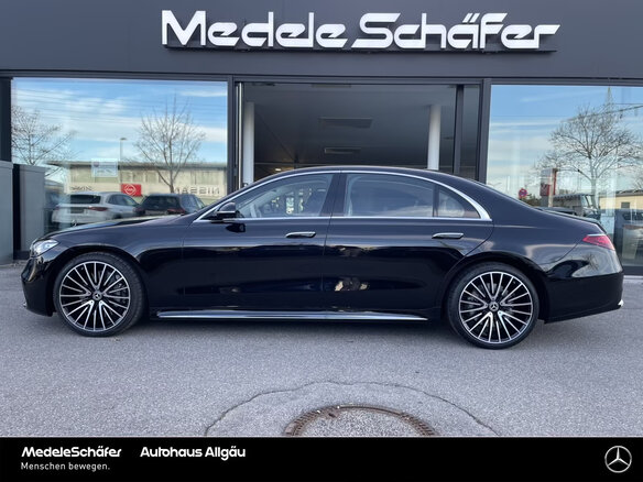 2026 Mercedes-Benz S-Класс 580 Long 4MATIC VII (W223), чёрный