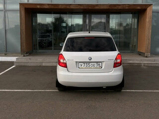 2014 Skoda Fabia II Рестайлинг, белый, 389000 рублей, вид 5