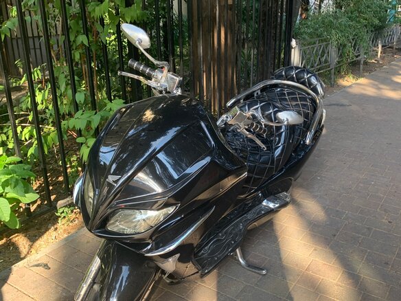 2007 Honda Forza, чёрный, 169000 рублей - вид 4