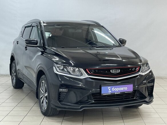 2021 Geely Coolray I, чёрный - вид 2