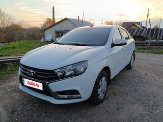 2018 Lada (ВАЗ) Vesta I, белый, 750000 рублей, вид 1
