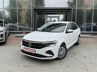 2021 Volkswagen Polo VI, белый, 1285000 рублей, вид 2