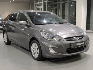 2012 Hyundai Solaris I, серый, 677000 рублей, вид 3