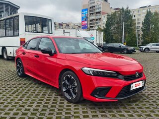 2021 Honda Civic XI, красный, 2350000 рублей, вид 4