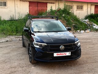 2020 Volkswagen Polo VI, чёрный, 1830000 рублей, вид 2