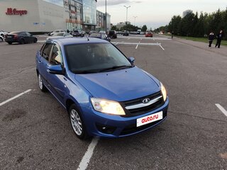 2018 Lada (ВАЗ) Granta I, синий, 590000 рублей, вид 2