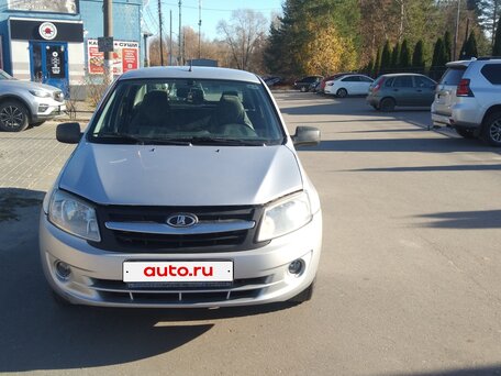 2012 Lada (ВАЗ) Granta I, серебристый, 340000 рублей, вид 1