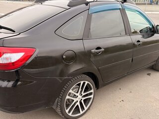 2014 Lada (ВАЗ) Granta I, чёрный, 500000 рублей, вид 2
