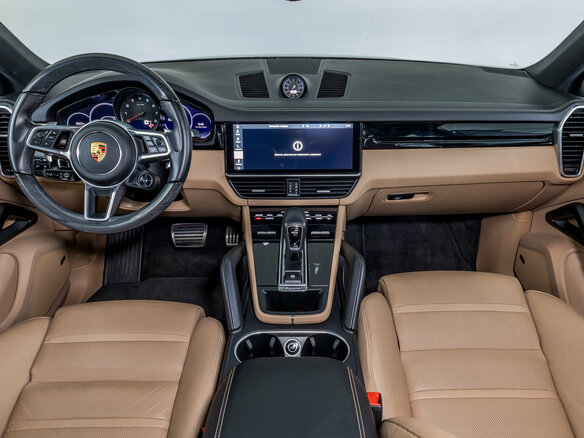 2021 Porsche Cayenne S Coupé III, коричневый, 8445000 рублей - вид 9
