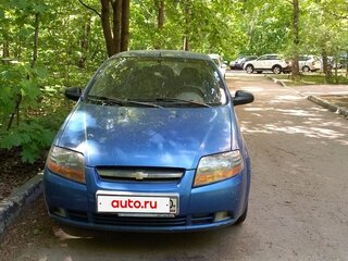 2005 Chevrolet Aveo I, синий, 190000 рублей, вид 2