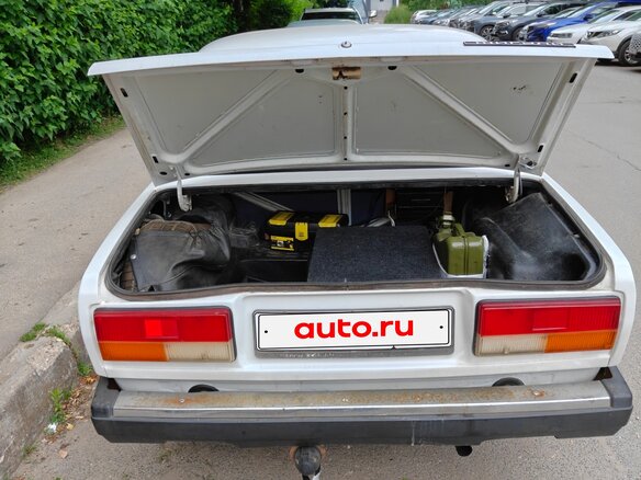 1997 Lada (ВАЗ) 2107, белый, 150000 рублей - вид 4
