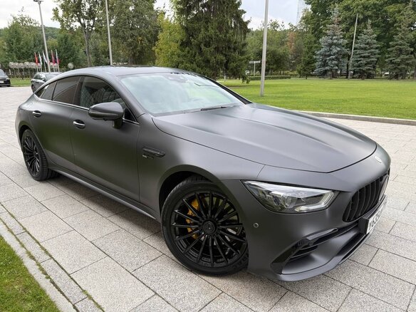 2021 Mercedes-Benz AMG GT 4-Door Coupe 43 I, серый - вид 2