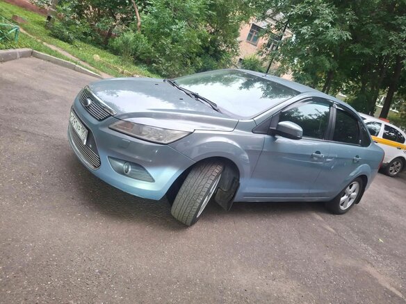 2008 Ford Focus II, серый