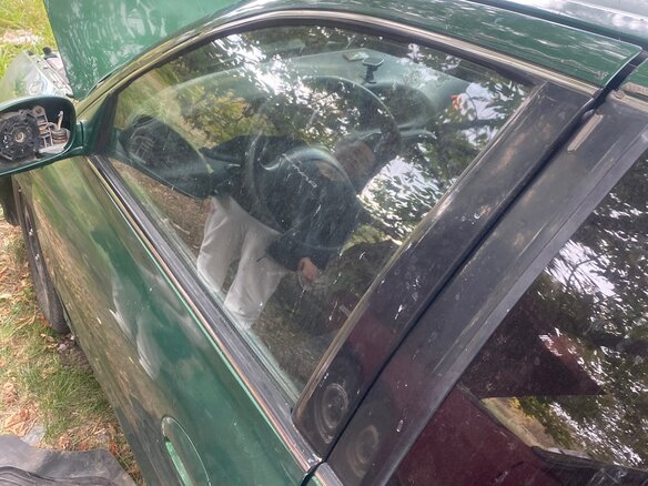 1998 Hyundai Elantra II (J2, J3), зелёный - вид 7