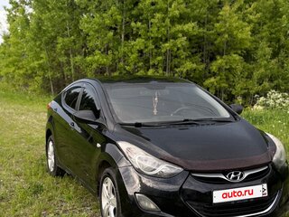 2011 Hyundai Elantra V (MD), чёрный, 700000 рублей, вид 3