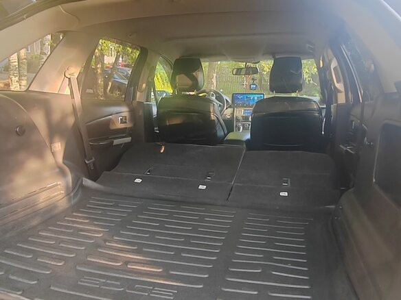 2014 Ford Edge I Рестайлинг, синий, 1400000 рублей - вид 8