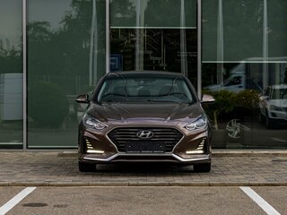 2019 Hyundai Sonata VII (LF) Рестайлинг, коричневый, 1475000 рублей, вид 2