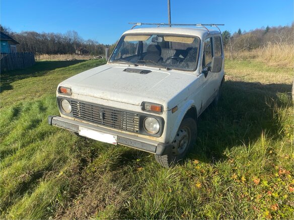1995 Lada (ВАЗ) 2121 (4x4) I Рестайлинг, белый, 100000 рублей - вид 5