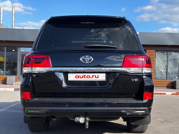 2016 Toyota Land Cruiser 200 Series Рестайлинг 2, чёрный, 5400000 рублей - вид 6