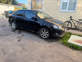 2012 Volkswagen Polo V, чёрный, 495000 рублей, вид 1