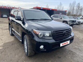 2013 Toyota Land Cruiser 200 Series Рестайлинг 1, чёрный, 3550000 рублей, вид 1