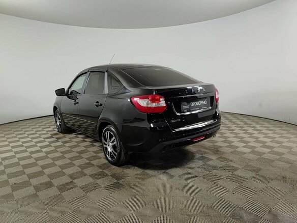 2023 Lada (ВАЗ) Granta I Рестайлинг, чёрный, 785000 рублей - вид 6