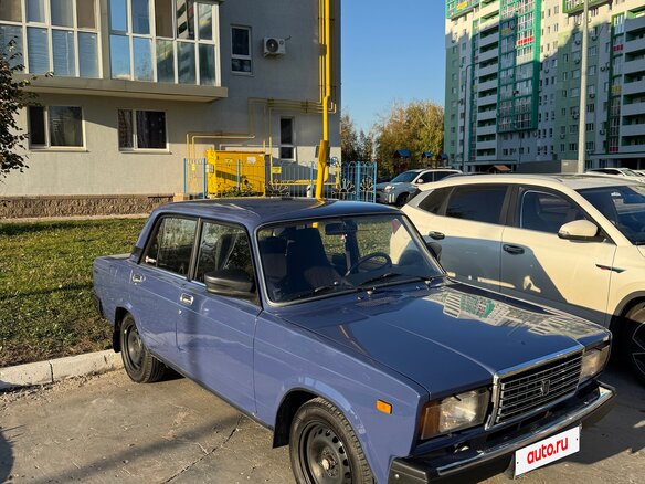 2003 Lada (ВАЗ) 2107, синий, 350000 рублей - вид 5