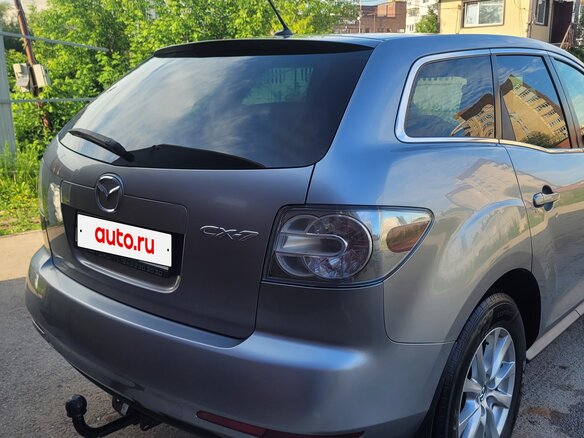 2011 Mazda CX-7 I Рестайлинг, серебристый, 840000 рублей - вид 6
