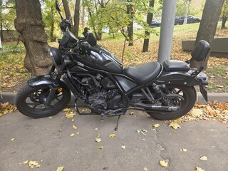 2021 Honda CMX 1100 Rebel, чёрный, 800000 рублей, вид 4