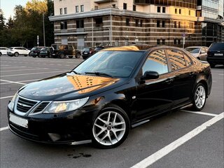 2008 Saab 9-3 II Рестайлинг, чёрный, 650000 рублей, вид 1