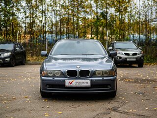 2002 BMW 5 серии 520i IV (E39) Рестайлинг, голубой, 422000 рублей, вид 3