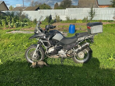 2007 BMW R 1200 GS, чёрный, 640000 рублей, вид 2