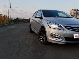 2016 Hyundai Solaris I Рестайлинг, серый, 700000 рублей, вид 5