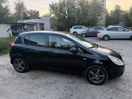 2008 Opel Corsa D, чёрный, 259000 рублей, вид 4