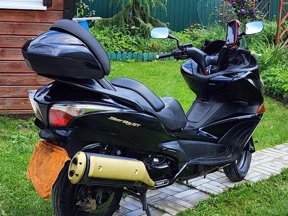 2010 Honda Silver Wing 600, чёрный, 440000 рублей - вид 2
