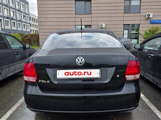 2013 Volkswagen Polo V, чёрный, 940000 рублей, вид 5
