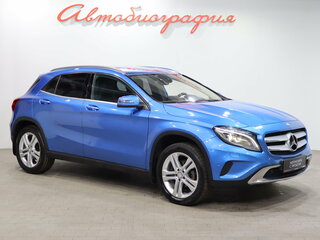 2016 Mercedes-Benz GLA 200 I (X156), голубой, 1770000 рублей, вид 3