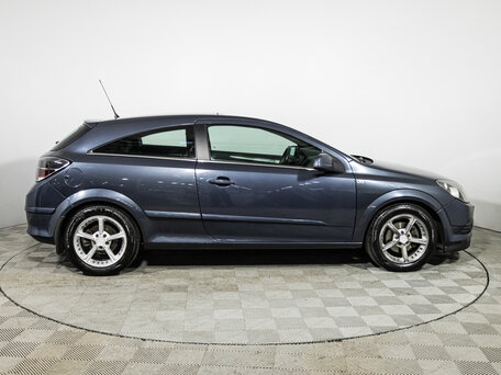2010 Opel Astra GTC H Рестайлинг, синий, 599777 рублей, вид 4