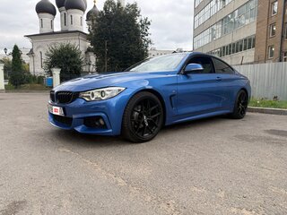 2016 BMW 4 серии 420i F32/F33/F36, синий, 2650000 рублей, вид 4
