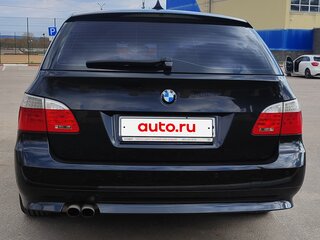 2007 BMW 5 серии 525i V (E60/E61), чёрный, 1250000 рублей, вид 4