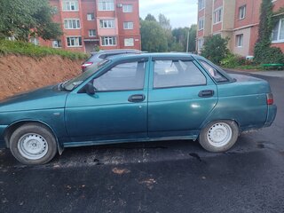 1998 Lada (ВАЗ) 2110, зелёный, 99000 рублей, вид 2