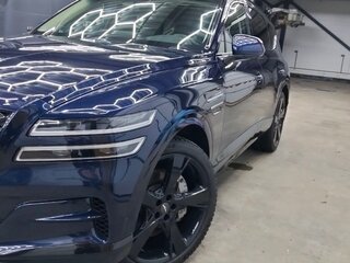 2021 Genesis GV80 I, синий, 6400000 рублей, вид 1