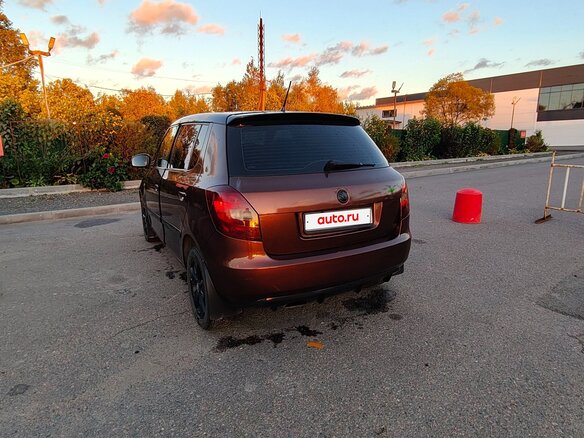 2007 Skoda Fabia II, красный, 510000 рублей - вид 1