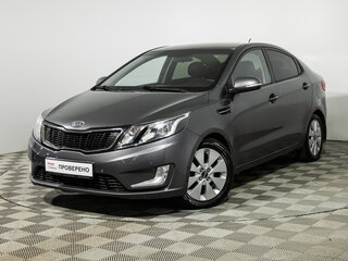 2012 Kia Rio 4-speed III, серый, 699585 рублей, вид 1
