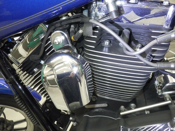 2008 Harley-Davidson Dyna Low Rider, синий, 777000 рублей - вид 6