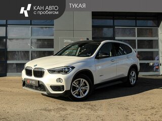 2016 BMW X1 20i xDrive II (F48), белый, 2329000 рублей, вид 1