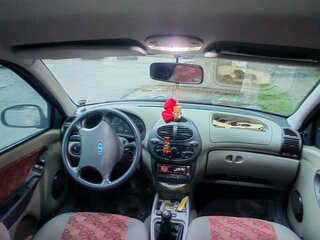 2008 Lada (ВАЗ) Kalina I, красный, 280000 рублей, вид 5