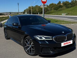 2020 BMW 5 серии 530i VII (G30/G31/G38) Рестайлинг, синий, 4390000 рублей, вид 1