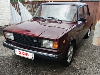 2005 Lada (ВАЗ) 2107, пурпурный, 150000 рублей, вид 1